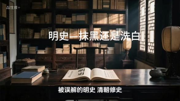 明史,抹黑还是洗白?