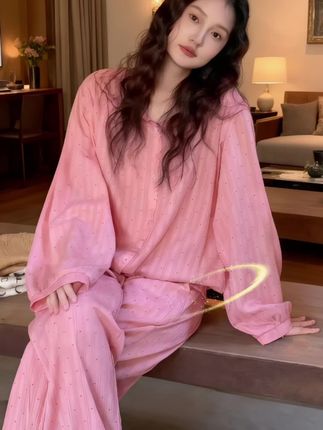 #睡衣外穿 #睡衣家居服 #这也太好看了 #谁穿谁好看 #微胖穿搭