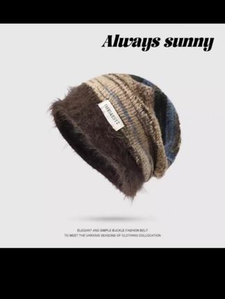 25S 美拉德堆堆帽女秋冬季复古大头围冷帽显脸小针织毛线帽子保暖 #毛线帽子 #堆堆帽 #针织毛线帽 #冬季保暖帽子 #帽子