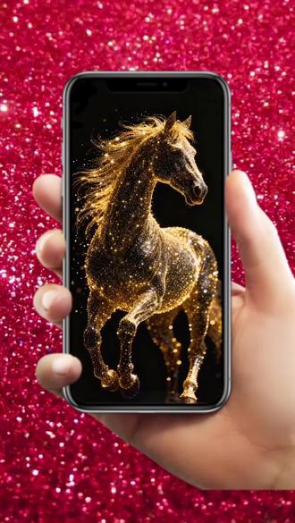 2026马到成功,马年动态壁纸免费制作教程来了,左下角模板已备好,赶紧安排起来吧!#马年 #2026马到成功 #马到成功动态壁纸 #动态壁纸#剪映