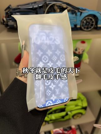 太喜欢这个翻毛皮手机壳了~ 我好朋友会给我安排的对吧!#这个手机壳真的长在我心巴上了 #个性#在抖音入手的好东西