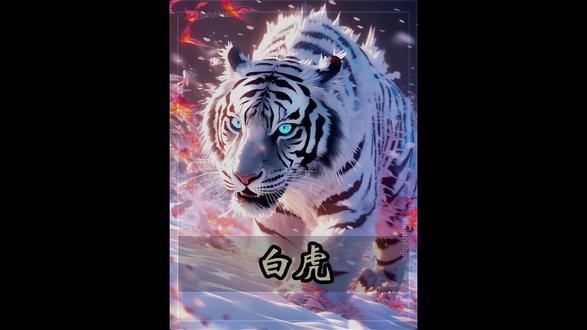 你喜欢白虎吗?我敢说所有人见到他的第一眼就喜欢上了这头白色神兽!但你知道他是怎么来的吗?#霸气十足的白虎 #动物科普#神奇动物在抖音