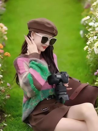 从“多巴胺”到“美拉德”快乐才是人生的主打色~#高级穿搭 #毛衣穿搭 #优雅气质 #宝藏穿搭 #秋季搭配