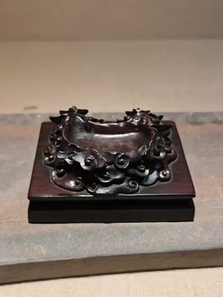 祥云奇石底座#赏石艺术 #观赏石收藏 #奇石 #观赏石 #石来运转