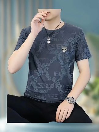男士时尚冰丝速干短袖#男装#品质男装#短袖#短袖t恤