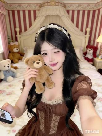 你爱我哪怕我是坏女人吗?#豆包ai #洛丽塔豆包p图指令教程#豆包指令#甜妹写真