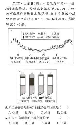 考完二模了回归一下,这组题第一次写一个都没对🙉#高考 #地理 #高三