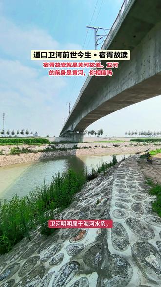 道口古镇第244集:卫河前世今生②宿胥故渎。卫河明明属于海河水系,为什么却有宿胥故渎之称,说其历史前身是黄河的故道呢?
宿胥二字来源于古黄河决口处宿胥口,今在滑县西南王庄镇和浚县新镇镇一带。
上古时期,黄河主河道在道口以西,流向与如今卫河基本一致。
鲧治理黄河时,在道口修筑鲧堤,即现在从原滑县一中至北辛店北小堤的道口古镇这片高地,东周之前鲧堤是黄河右堤。
禹治理黄河以分散泄洪压力为主,将其在宿胥口附近分成两渠,一渠是北流老河道,从宿胥口至道口西部向北流去,东周改道之前,北流河道仍是黄河主河道。另一渠是东北流向新河道,从宿胥口分叉流经道口东、滑台城西中间一带,至浚县大伾山,然后经内黄、濮阳、大名、沧州、黄骅入海,这是后来流淌千年的黄河主河道。
至春秋后期,北流河道河沙淤积、河床抬高,埋下了黄河改道的隐患。
东周定王五年公元前602年,黄河自宿胥口决口,河水由原来二渠分流改为单一东北流向,这是有史记载的黄河第一次改道。此后,北流河道断流,原来的鲧堤转身变为黄河左堤。
后来,断流的北流河道被称为宿胥故渎,其河道内黄河留下的沟壑条缕交叉,因排水和灌溉需要,又逐渐形成自然河道,后来称为白沟,然后又有永济渠、御河、卫河之称。#4A景区道口古镇#卫河前世今生#宿胥故渎#学习滑县大运河历史#传播分享大运河文化