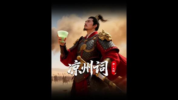 唐代诗人王翰的《凉州词》“葡萄美酒夜光杯,欲饮琵琶马上催。醉卧沙场君莫笑,古来征战几人回?”课本里读来豪迈洒脱的诗句,藏着大唐边塞将士最悲壮的生死观!
谁能想到,这首看似充满欢宴气息的诗,写的竟是一场战前的诀别酒?黄沙漫天的边塞,将士们刚摆开宴席,晶莹的夜光杯里斟满甘醇的葡萄美酒,琵琶声却在马上急促响起 —— 那是催他们奔赴战场的号角。
没有哭哭啼啼的惜别,没有畏畏缩缩的退缩,他们举杯痛饮,笑着说 “醉卧沙场君莫笑”。这一笑,藏着多少无奈?一句 “古来征战几人回”,道尽了边塞征战九死一生的残酷,却也喊出了军人视死如归的血性。
他们不是不怕死,只是家国在前,生死早已置之度外。千百年后再读《凉州词》,我们才懂,它写的不是一场普通的酒宴,是大唐将士用热血浇铸的家国情怀,是黄沙百战中最浪漫的英雄主义!#文脉里的中国 #诗词 #古诗词的魅力 #国学文化 #凉州词 @DOU+上热门 @DOU+小助手