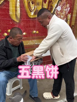 五黑太谷饼甜而不腻#太谷饼#太好吃了 #强烈推荐