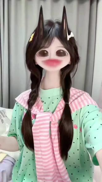文文不乖原创多巴胺条纹披肩波点短袖可拆卸T恤女夏宽松上衣#短袖
