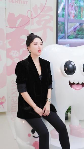 牙缝大不会漏财#齿艺美学#西西院长#牙贴面