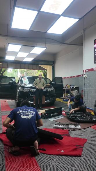 本田冠道氛围灯安装出来的效果#汽车氛围灯 #14年老店 #上同城