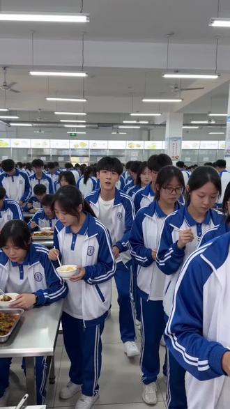 苗世达牛逼!我的神!!!#食堂 #打饭 #龙王回归 #豆包 #牛逼