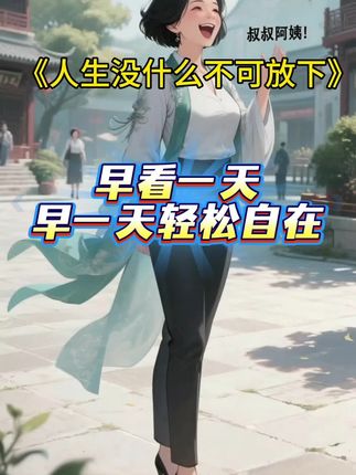 人生没什么不可放下#书籍#好书推荐 #读书