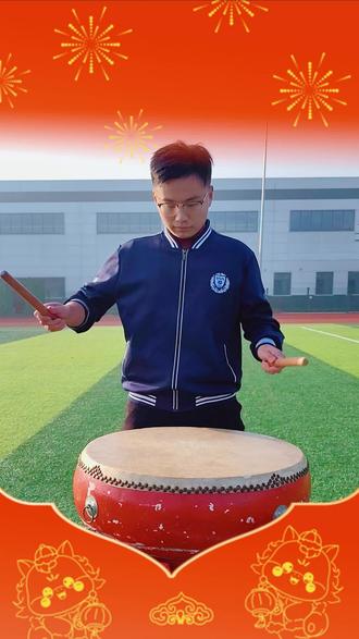 中职部祝大家元旦快乐!#元旦 #节目 #职校