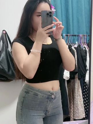 也不知道116是不是微胖#不等式基本性质 #夏天该有的样子 #牛仔裤 #女生黑连衣裙 #今日穿搭