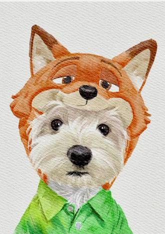 #尼克狐尼克 #疯狂动物城2 #尼克 #水彩#procreate绘画 @DOU+小助手