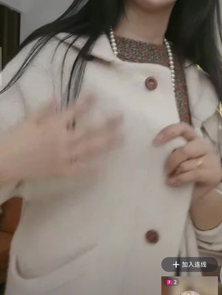老板娘强烈推荐!一件难得!重磅加厚山羊绒中长款连帽R23092