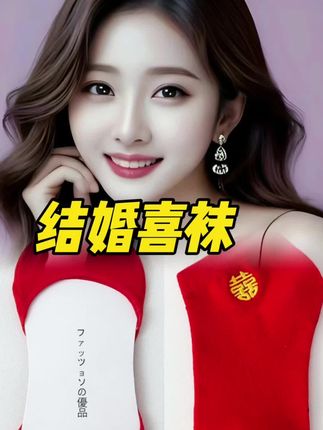 #喜庆用品 #结婚情侣袜#1红袜子#袜子