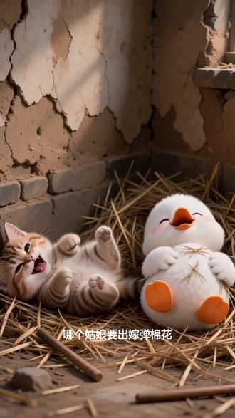 #AI破庙棉花弹唱记 #随变ai随便玩 #动物成精 #万万没想到 #弹棉花