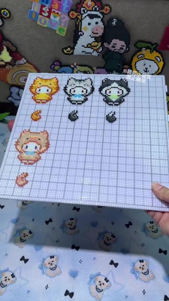 104*104超大拼豆板,轻松解锁拼豆大图#拼豆板 #拼豆工具 #拼豆 #拼豆图纸 #拼豆豆 @DOU+小助手