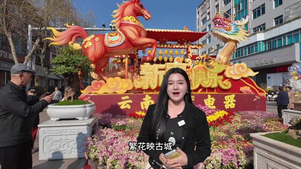 这个春天一起相约通海“赶花街”#春天来通海赶花街 #通海 #通海美食 #云南 @通海新媒体 @通海文旅