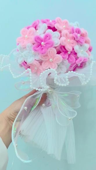 亲手做的扭扭棒花束,把所有温柔和偏爱都送给妈妈💐#母亲节扭扭棒花束#扭扭棒手工花束#亲手做的母亲节礼物#新手也能做的扭扭棒花束#母亲节手工礼物推荐