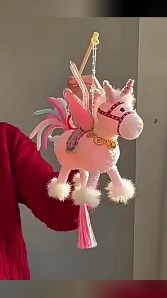 2026马年扭扭棒幼儿园新年飞马灯笼儿童元旦手工diy春节发光花灯6#好物推荐🔥 #马灯笼 #发光花灯