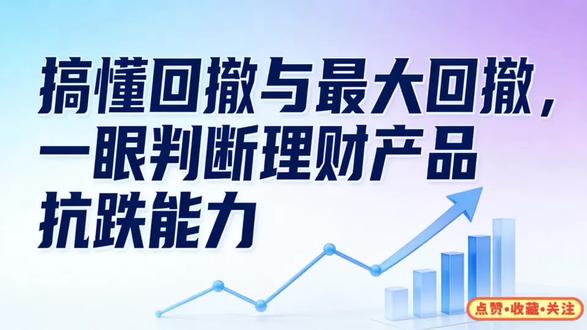 一分钟搞懂「回撤」:买理财基金必看,抗跌能力全靠它!#理财入门 #基金干货 #回撤是什么 #投资避坑 #小白学理财