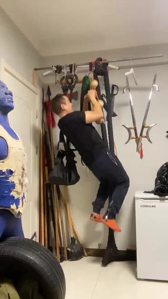 引体向上,治垮脸,引体不同风格展示