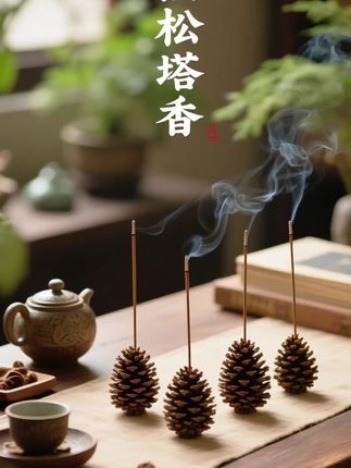居家,办公,茶楼,酒店,公共都可以#古法松塔#松塔香#好物推荐