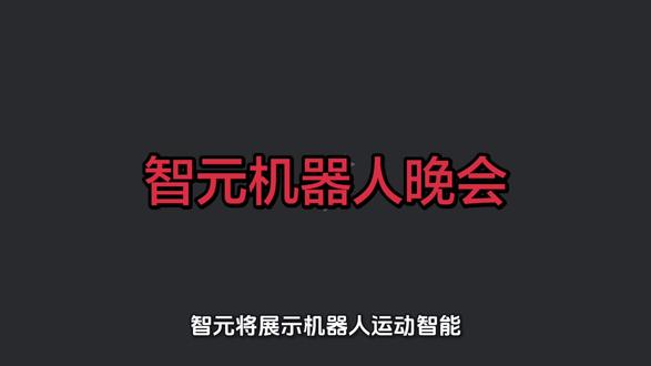 聊一聊:智元机器人晚会。#财经知识 #金融常识 #智元机器人 #财经 #头条