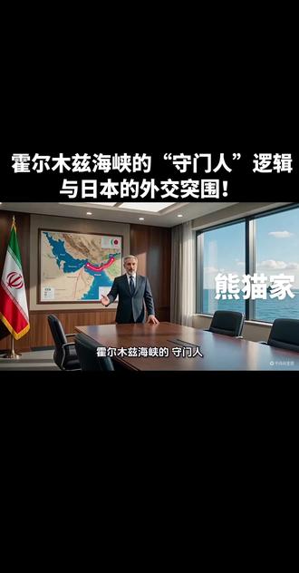 霍尔木兹海峡的“守门人”逻辑与日本的外交突围#霍尔木兹海峡 #德黑兰 #伊朗 #能源 #日本