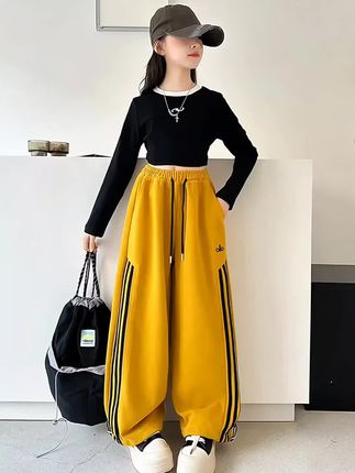 #童裤 #休闲裤 #运动裤 #卫裤#潮童穿搭