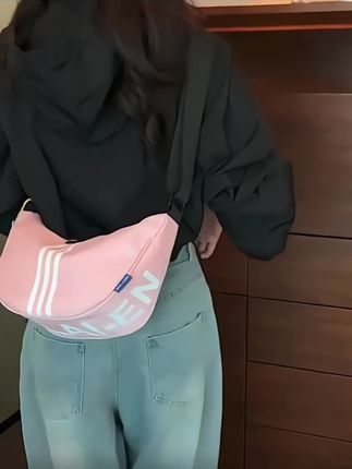 #帆布斜挎包 #帆布斜挎包包 #单肩斜挎包