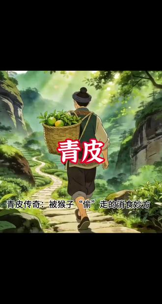 #你的家乡有这种植物吗 青皮疏肝古方动画珍藏,消胀解郁必存,看懂身体气机流转!#听故事学中药 #中药 #青皮