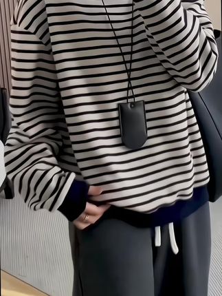 #穿出高级感 #休闲穿搭 #简约穿搭 #慵懒风穿搭 #条纹控