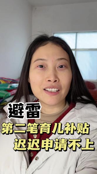 避雷!第二次育儿补贴迟迟申请不上!咋回事!#育儿补贴