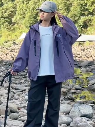 女童三合一外套春秋款新款秋装儿童冲锋衣外套潮 #儿童冲锋衣 #儿童冲锋衣三合一 #女童冲锋衣 #男童冲锋衣 #儿童春秋外套
