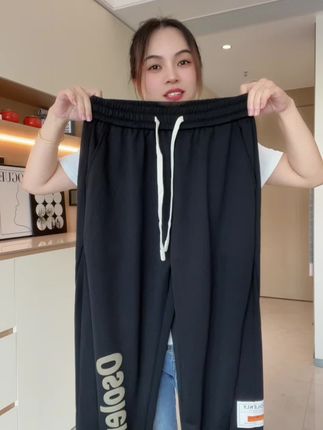 #休闲裤 #卫裤 #面料柔软舒适 #显瘦穿搭 #运动裤