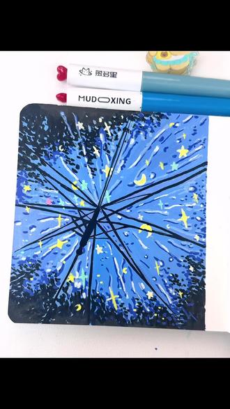 丙烯马克笔|雨天
星星落到伞上啦!
临摹🍠肥猫天使
#自学画画打卡 #丙烯马克笔#马克笔手绘 #马克笔绘画#跟着抖音学画画