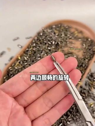 8字环八字转环钓鱼连接器强拉力渔具快速垂钓用品大全路亚#八字环#八字环推荐#渔具用品