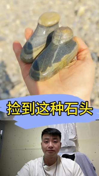 捡到了这样的石头还用回去继续上班吗?#科普 #石头里的艺术 #知识 #讨论 #日常唠嗑