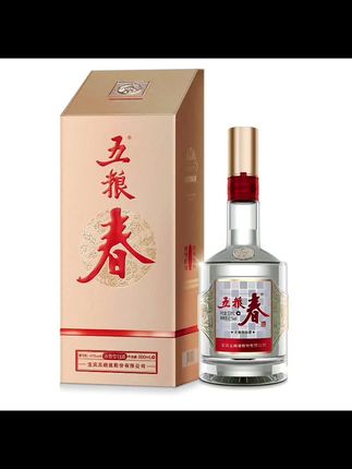 WULIANGCHUN/五粮春第二代浓香型优级纯粮固态白酒45度500mL*6瓶#五粮春 #五粮液五粮春 #好酒#五粮春二代 #白酒