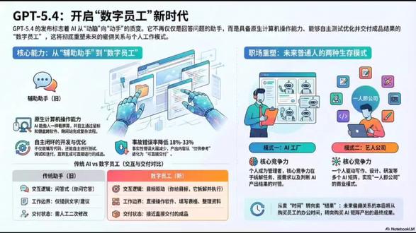 chatgpt5.4让电脑长手控制鼠标和电脑