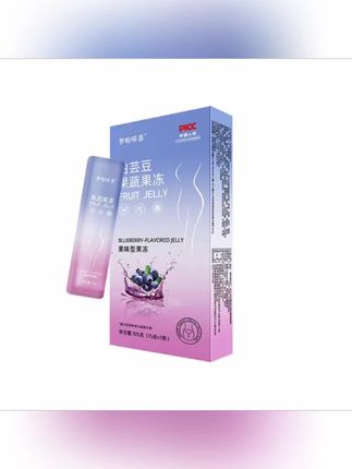 #梦啦哆喜白芸豆酵素果冻   黄子韬推荐每盒7条装,蓝莓口味,润滑Q甜~#梦啦哆喜果冻 测评#梦啦哆喜酵素果冻 直播中#白芸豆果蔬果冻 测评#酵素果冻 排行榜