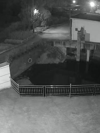 #六安市舒城县晚上6点31分,监控拍下的地震