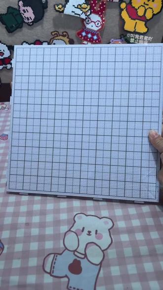 104*104超大拼豆板,相当于4块52拼豆板,它是长钉设计,轻松解锁拼豆大图#拼豆板 #拼豆大图 #拼豆工具 #拼豆教程 #好物推荐