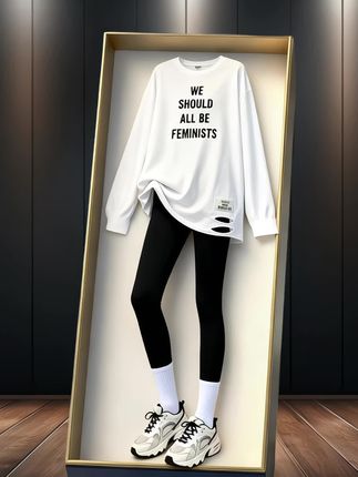 中长款上衣女遮屁股2025新款秋装爆款长袖t恤宽松白色内搭打底衫减龄时尚百搭叠加穿更时尚#高品质穿搭 #休闲减龄穿搭 #减龄显瘦穿搭 #减龄显瘦穿搭 #小个子显高显瘦穿搭